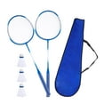 thumbnail image 3 of LOVIVER Badminton Rackets Badminton Racquets for Exercise Indoor Outdoor Sports Lawn Blue, 3 of 8