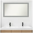 thumbnail image 3 of Amanti Art Custom Wall and Bathroom Mirror (24.5 x 43.5 in.), Brushed Nickel Frame, 3 of 7
