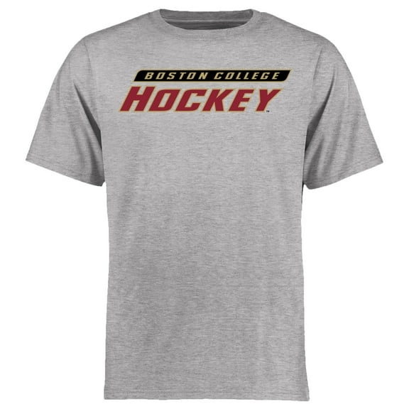 Men's Heathered Gray Boston College Eagles Hockey East T-Shirt