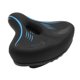thumbnail image 1 of Cómodo Cojín Para Asiento De Bicicleta Para Hombres Y Mujeres, Cuero PU, Espuma Viscoelástica, Absorción De Impactos, Para Bicicletas De Montaña Y De Carretera, 1 of 7