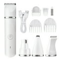 thumbnail image 1 of Tondeuse Électrique pour Chien 4-en-1 Multifonction pour Toilettage, Rasoir pour Chien Sans Fil, Tondeuses, Coupe-Légumes, Faible Bruit, Animal de Compagnie, 1 of 8