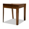 thumbnail image 7 of Baxton Studio Valda Modern and Contemporary Transitional Walnut Brown Finished Wood 5-Piece Dining Set, 7 of 7