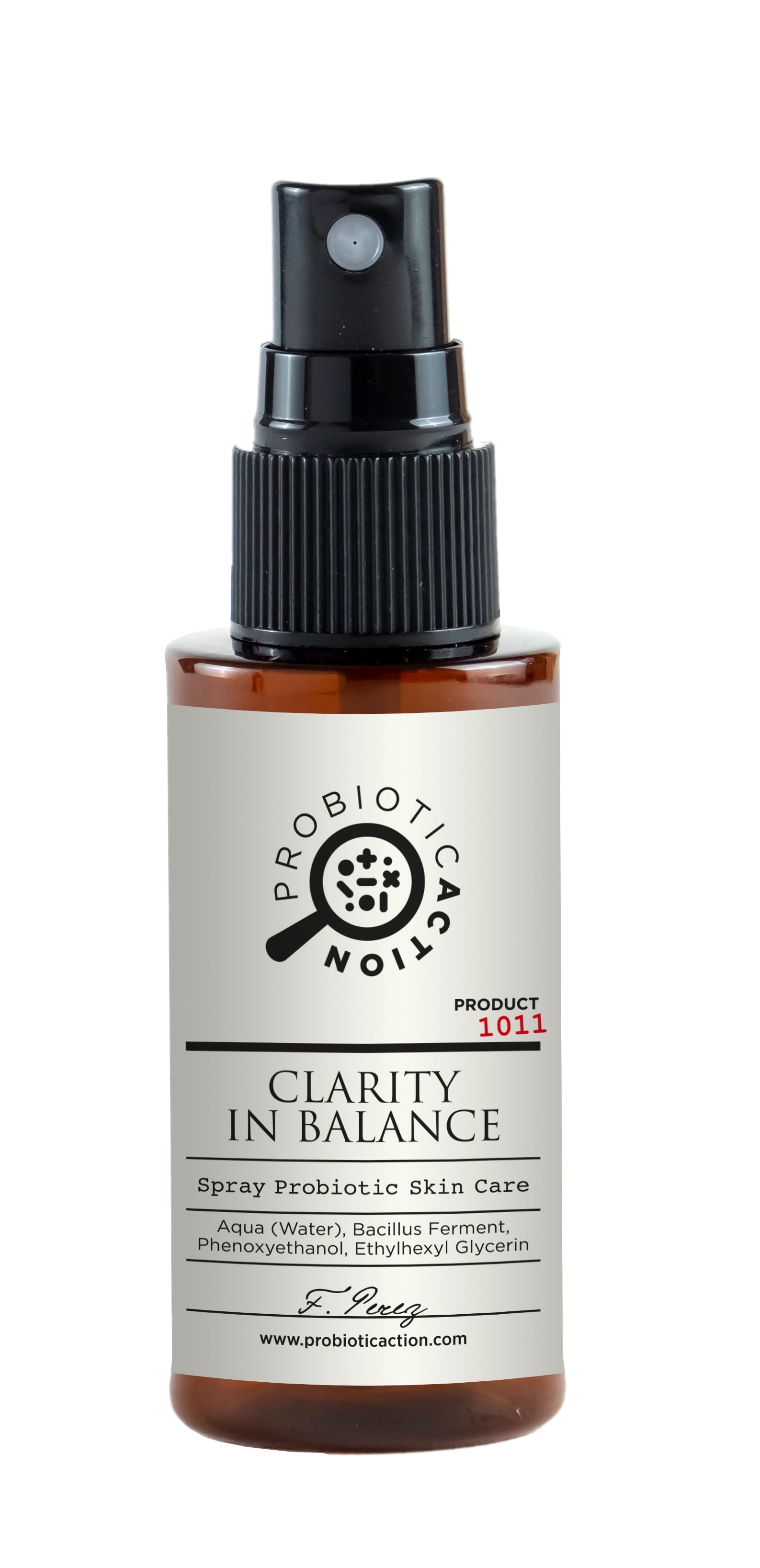 Probiotic Action® - Clarity in Balance - Acne Treatment - Eczema - Rosacea - Ultimate Probiotic Technology for Clear Skin - Organic