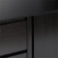 thumbnail image 4 of Pemberly Row Modern Beveled 2-Door 2-Drawer Wood Sideboard 63" - Black, 4 of 16