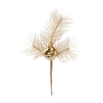thumbnail image 2 of Melrose Set of 6 Gold Pine Artificial Christmas Picks 10.5", 2 of 3