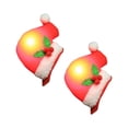 thumbnail image 2 of 2 horquillas luminosas navideñas para el pelo, accesorios para fiestas navideñas con luces LED (estilo aleatorio rojo), 2 of 7