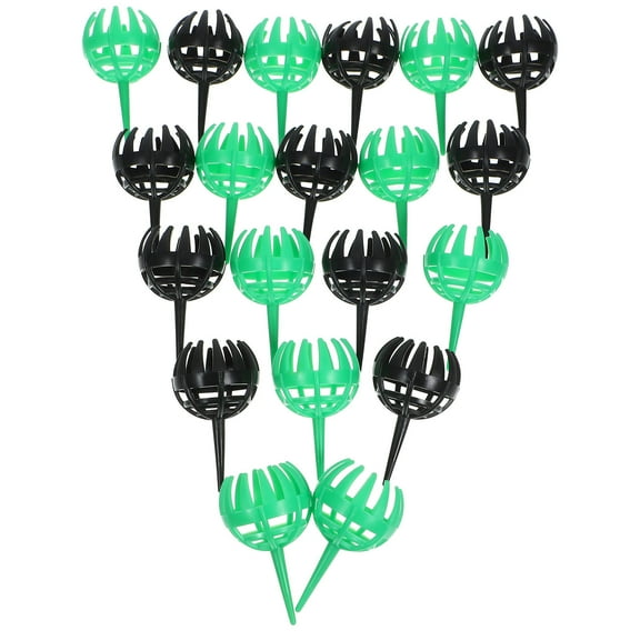 UPKOCH Plastic Manure Box Fertilizer Boxes ABS Black Home Gardeners Home Gardening 20Pcs