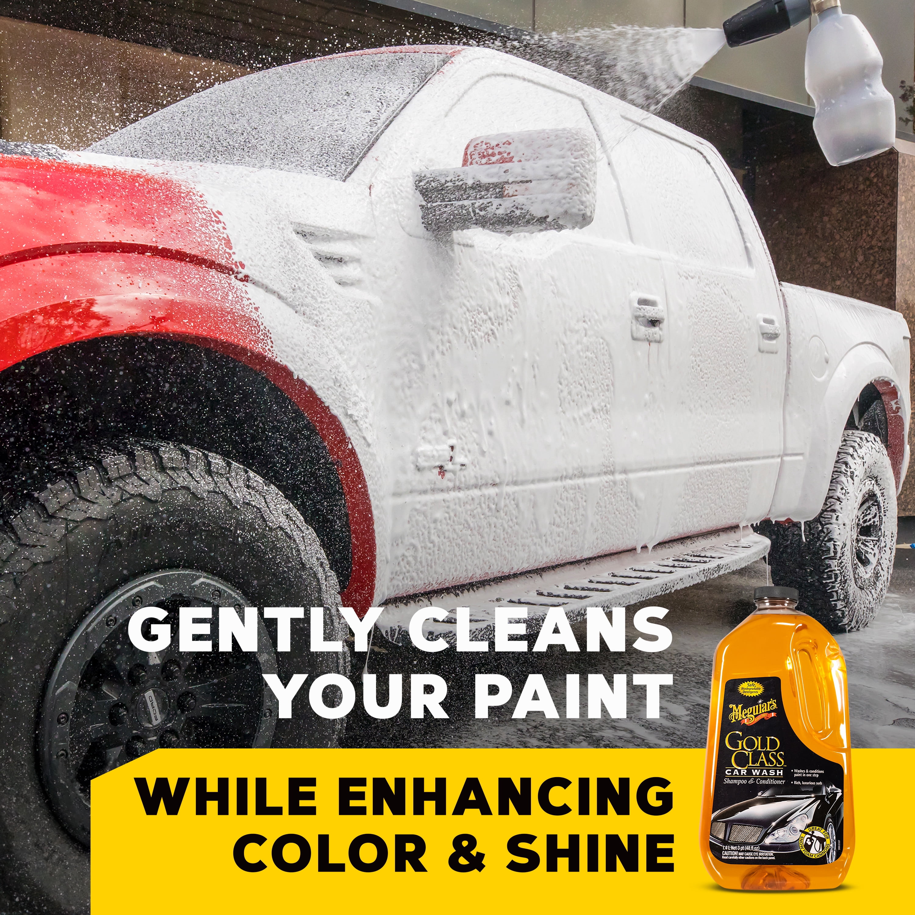 Meguiar's Gold Class Car Wash Shampoo & Conditioner, 48 fl oz