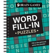 Brain Games Brain Games - Word Fill-In Puzzles, (Spiral-Bound)