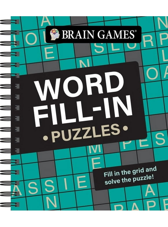 Brain Games Brain Games - Word Fill-In Puzzles, (Spiral-Bound)