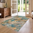 thumbnail image 3 of Roomisland Washable 3x5ft Entryway Rug Indoor, Non Slip Small Area Rug for Kitchen Bathroom Door Mat, Low Pile Floor Carpet with Rubber Backing, Vintage Farmhouse Decor, Easy Clean, 3 of 8