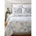 thumbnail image 2 of Tommy Bahama Home | Beach Bliss Collection | Quilt Set-100% Cotton, Reversible, Lightweight, Pre-Washed for Added Softness, Full/Queen, Pelican Grey, 2 of 3