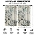 thumbnail image 2 of Blackout Kids Curtains,Boho Bohemia Pioneer Flower Art Childrens Insulated Curtains Set Of 2,Bedroom Essentials,Toddler Room Decor 52"x84"(132x213cm), 2 of 4