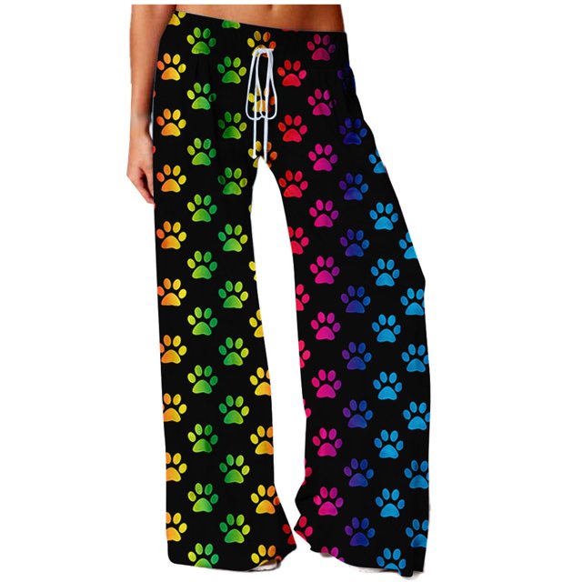 Pantalones Sueltos de Cintura Alta Para Mujer Odeerbi ODB-6