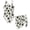 Paw Pattern Cream White Black, variant on SEANATIVE Swimsuits for Teen Girls One Piece Bathing Suit See-Through Cover Ups Cut Out Back Beachwear for Surfing Water Park, Size 7-8, Rabbit Carrot Print Green
