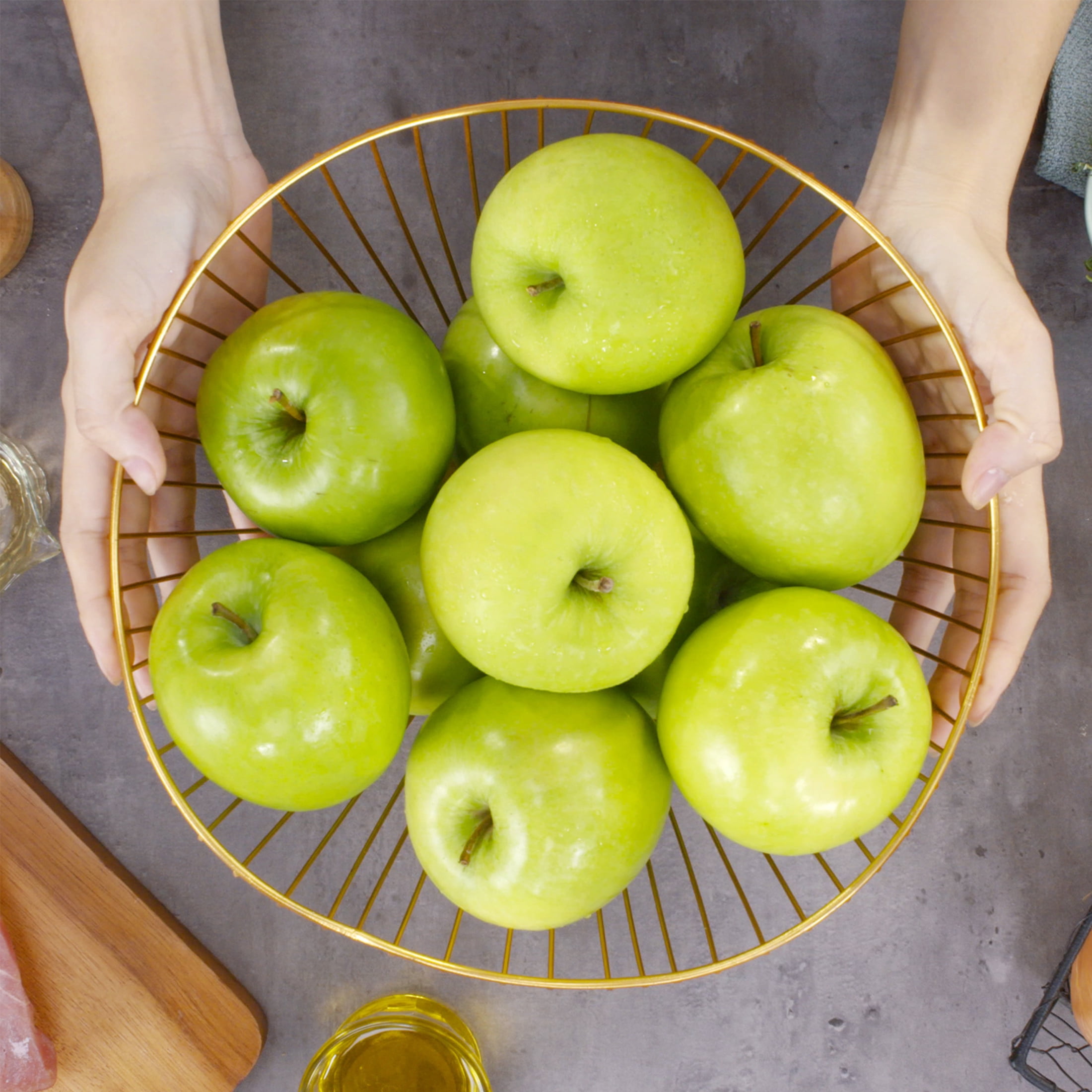 Fresh Organic Granny Smith Apples, 3 lb Pouch