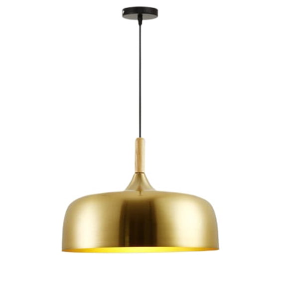 Retro Industrial Gold Pendant Light Fixtures for Over Kitchen Island, Simple Minimalism Metal Pendant Lighting for Dining Room Table, Vintage Rustic Hanging Lamp, Farmhouse Ceiling Chandelier