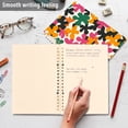 thumbnail image 4 of FORMRS 1-Subject Spiral Notebook 8" x 5" College Ruled 60 Refillable Sheet A5 Hard Cover, 2 Pack, Pink Floral Blooms, 4 of 7