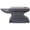Gray, variant on Heavy Duty V Shape Roller Stand for Table Saw, Material Support Stand with Adjustable Height 29.5-48 inches, Steel Construction, Black and Yellow