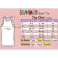 thumbnail image 5 of SUMONA Women Tank Tops Round Neck Sleeveless Basic Ribbed Summer Cami Top Casual Shirt, 5 of 6