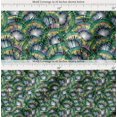 thumbnail image 2 of Soimoi Cotton Poplin Fabric Rainbow & Pearl Ocean Printed Fabric 1 Yard 56 Inch Wide, 2 of 7