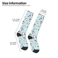 thumbnail image 2 of Cauagu Milk Bottles And Cow Head Print Women's Men's Ankle Socks 1-pack Casual Athletic Socks for Unisex Adult Moisture-Wicking Socks for Daily Wear/Running/Sport, 2 of 8