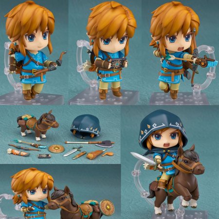 Nendoroid The Legend of Zelda Link Breath of the Wild Ver 733-DX Action Figure 2023