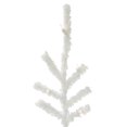 thumbnail image 3 of Vickerman 90" Twig Clear Lights Artificial Christmas Tree in Flocked White, 3 of 3