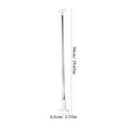 thumbnail image 4 of MasteelfCA 1PC Stainless Steel Shower Curtain Rod No Punching Telescopic Rod (Silver White), 4 of 7