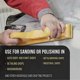 thumbnail image 3 of Sanding Block with Hook and Loop Backing for Sandpaper Sheets or Rolls, 3 of 5