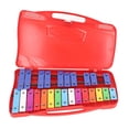 thumbnail image 1 of Xylophone 25 Note Colorful Metal Keys Xylophone Percussion Musical Instrument for Kids, 1 of 7