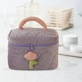 thumbnail image 3 of Bolsa de maquillaje Macarena Neceser Violeta, 3 of 8