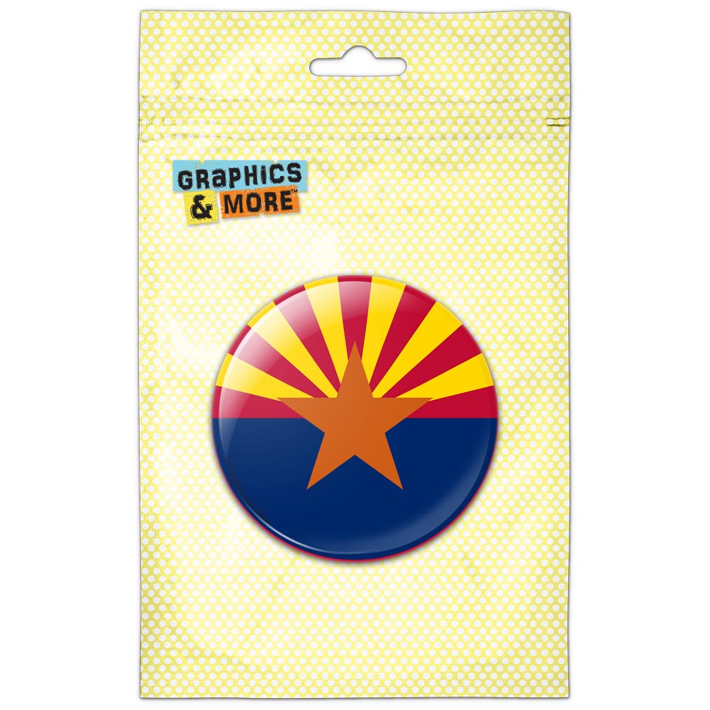 Arizona State Flag Refrigerator Button Magnet - Walmart.com