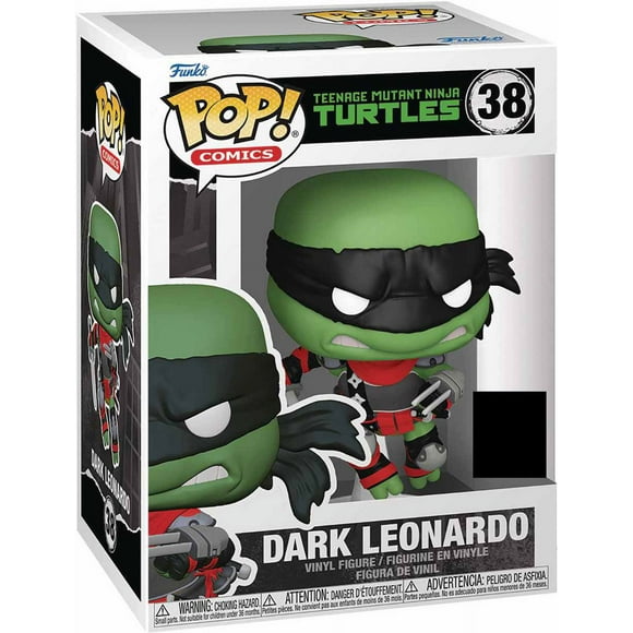 Pop Comics Teenage Mutant Ninja Turtles 3.75 Inch Action Figure Exclusive - Dark Leonardo #38