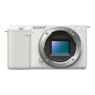 Sony Alpha ZV-E10 24.2 Megapixel Mirrorless Camera Body Only, White