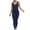 Navy, variant on Tbopshirt Yoga Pants for Womens Pants Plus Size,Women's one-piece Sport Yoga Jumpsuit Running Fitness Workout Tight Pants,Tummy Control Leggings for Women