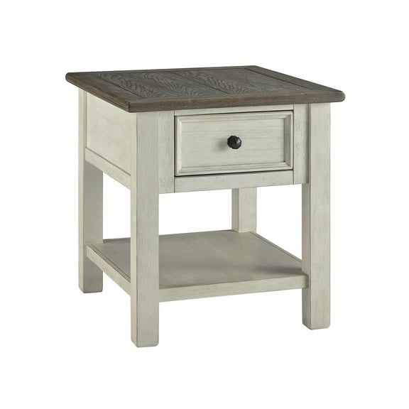 Signature Design by Ashley Casual Bolanburg End Table Two-tone