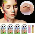 Konghyp Human Body Paint Pen Set – 6 Colors for Creative Body Art and