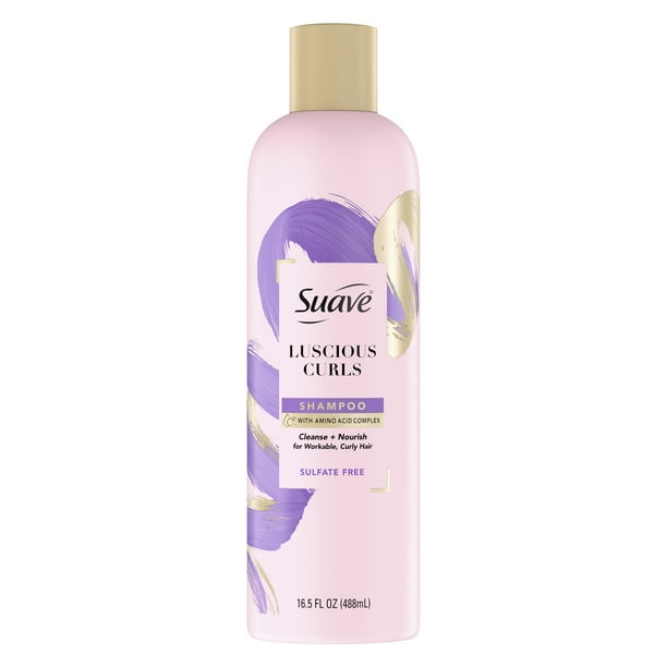 Suave Pink Shampoo Curls Defining, 17 oz