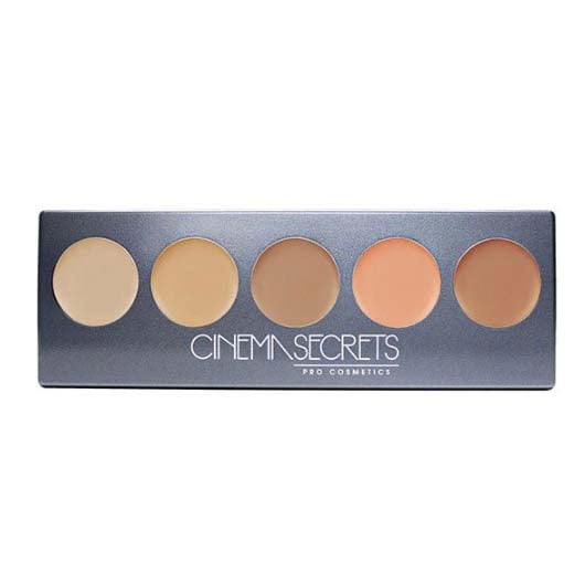 Cinema Secrets Ultimate Foundation 5-in-1 Pro Palette, 300 Series, Light-med Yellow-beige Undertones