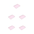 thumbnail image 1 of Bearachild Bandeja de té rectangular brillante y hermosa para la hora del té Bandeja de té rectangular de plástico multifuncional pequeña Type2 NO2, 1 of 6