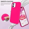 thumbnail image 5 of Entronix Silicone Case Compatible with iPhone 12 / 12 Pro, Protective Cover, Hot Pink, 5 of 6