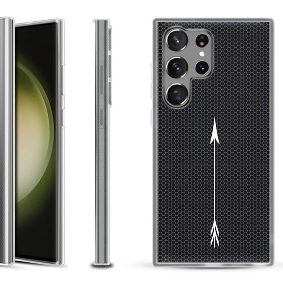 Shockproof Gel Phone Case for Samsung Galaxy S23 Ultra 5G, by OneToughShield ® - Arrow