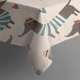 thumbnail image 6 of Cute Cartoon Dachshund Rectangle Tablecloth 60"x102",Waterproof Polyester Rectangle Table Cloth, Wipeable Spillproof Polyester Tablecloth for Dining, Camping, Indoor and Outdoor, 6 of 6