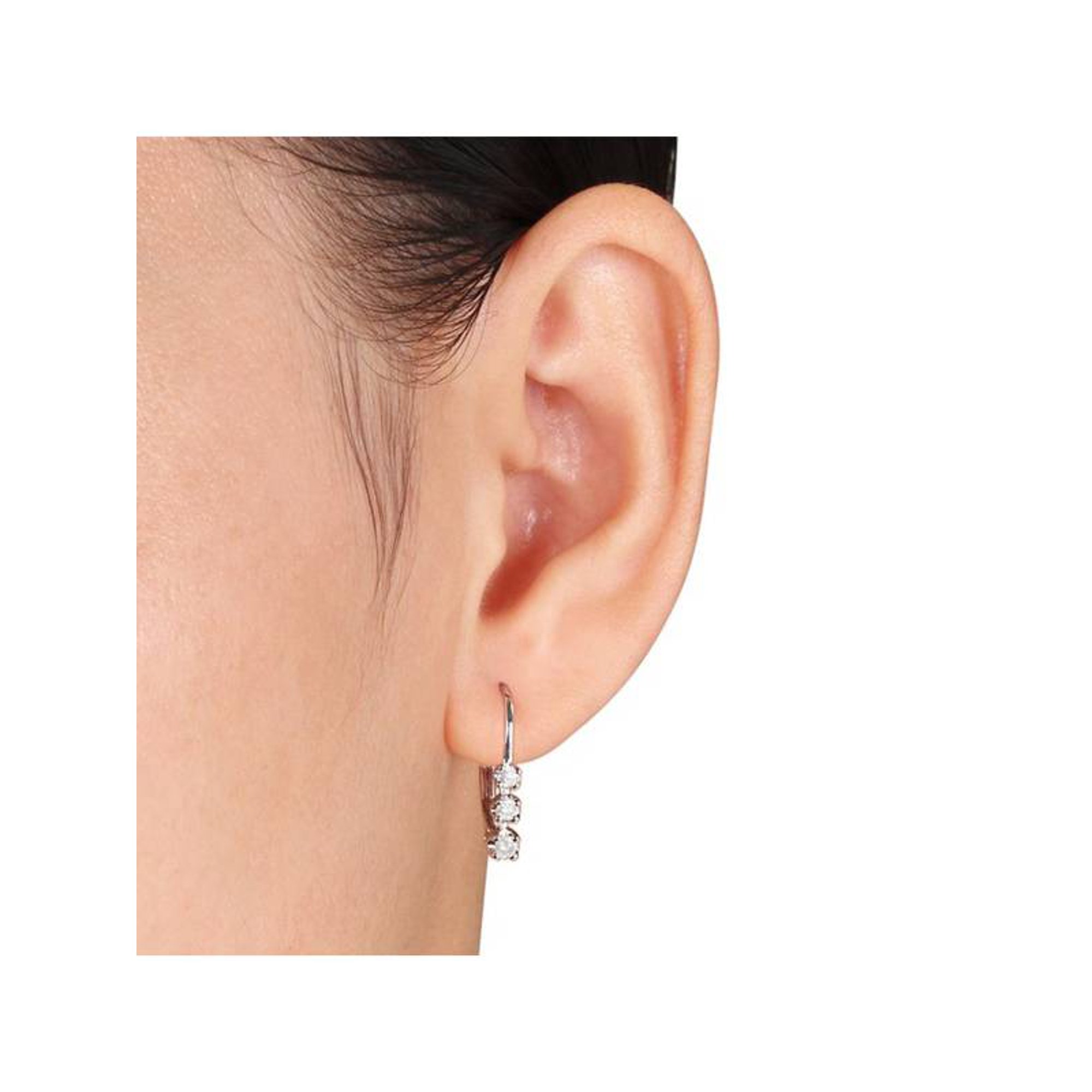 Boucles D'oreilles Créoles Petites, Dos Levier, En Acier Inoxydable Plaqué Or Rose/or Noir - Neuf Avec étiquettes