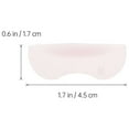 thumbnail image 2 of QUMIIRITY White Silicone Eyelash Extension Pads Safe Comfortable Lash Perming Accessory, 2 of 7