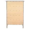 thumbnail image 4 of Contemporary Home Living 5-Drawer Dovetail Wooden Bedroom Chest - 48" - Gray, 4 of 4