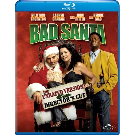 Bad Santa (Unrated Version + Director's Cut) Blu-Ray NEW