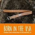 thumbnail image 6 of Mighty Paw Leather Dog Collar, Distressed Real Genuine Leather and a Strong Metal Buckle. Super Soft for Ultimate Comfort. Modern Designer Look for Small, Medium, Large and XL Pets, 6 of 8