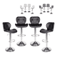 thumbnail image 1 of Set De 4 Bancos De Cocina Barra Silla Taburete Respaldo Alto, 1 of 8